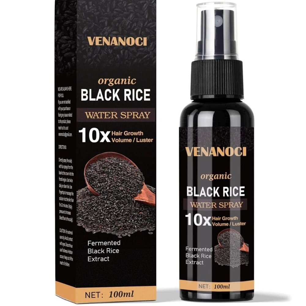 16. / Venanoci Black Rice Water Spray For Healthy Hair